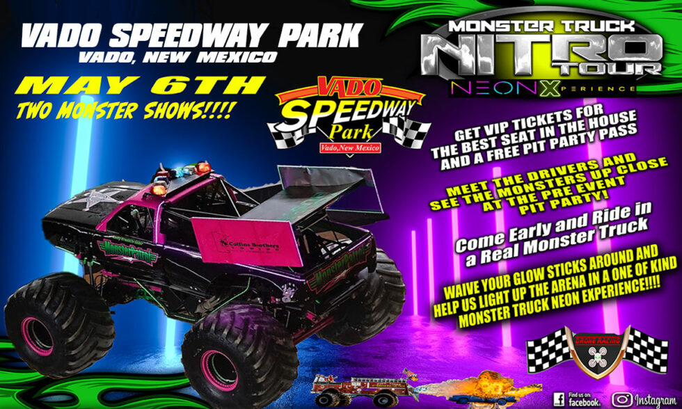 Monster Trucks invade Vado this Saturday Vado Speedway Park